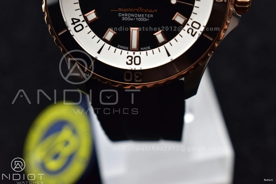 Edition Black SS RG Black 42 Strap BLSF Rubber A2824 Dial Automatic Best 1:1 SuperOcean on 0408